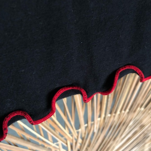 Forever 21 Loved Unloved Red Heart Crop Top - Picture 5 of 6